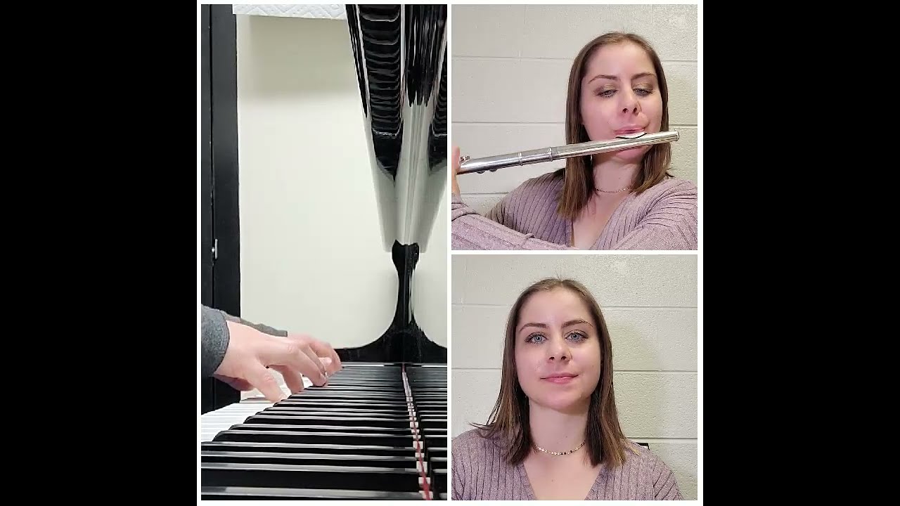 Carol of the Bells/O Come, O Come, Emmanuel - for piano, voice, and flute