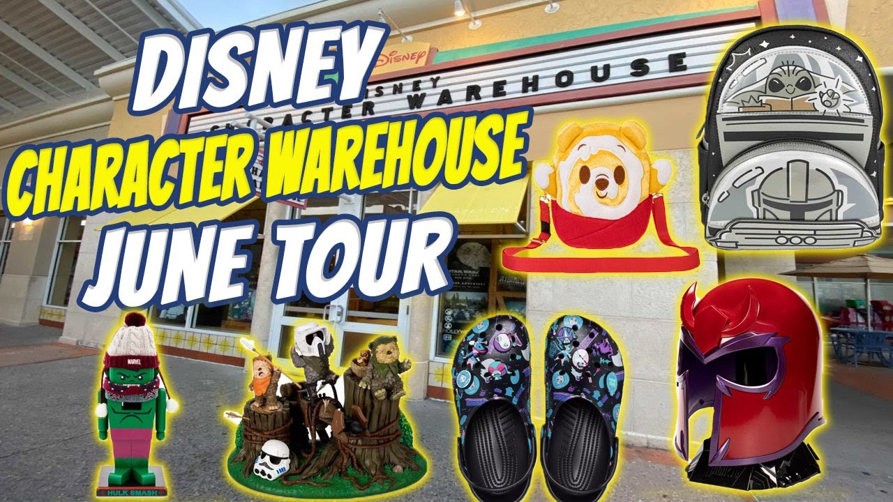 DISNEY CHARACTER WAREHOUSE OUTLET on Vineland MERCH TOUR!