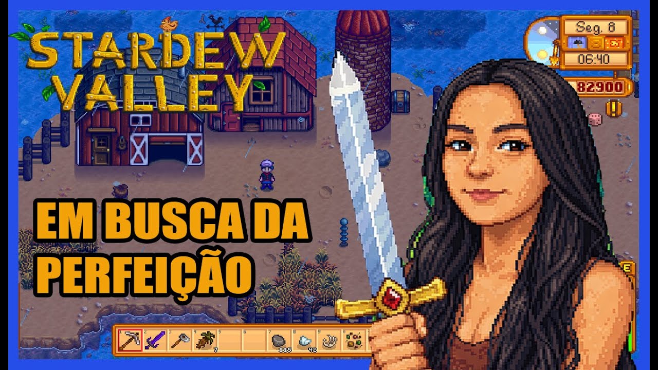 STARDEW VALLEY - RUMO À PERFEIÇÃO! 🌟💎CHEGAMOS NA ILHA GENGIBRE 🚀#stardewvalley