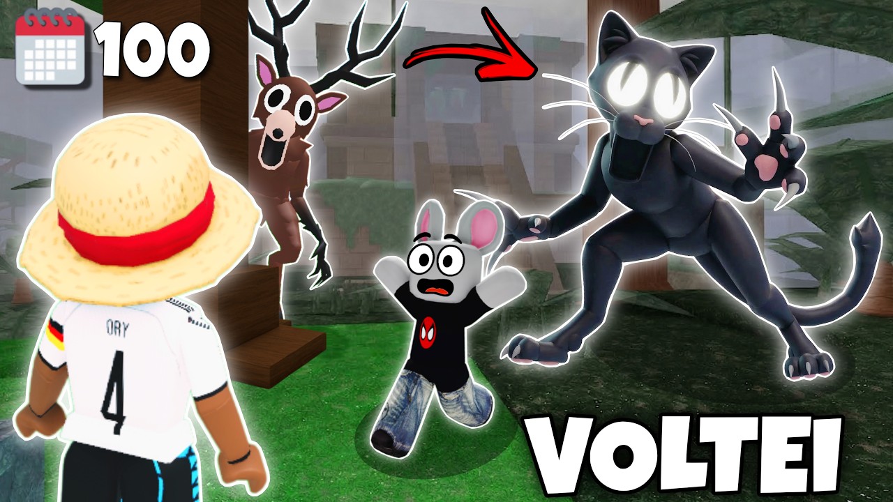 🐈 JOGUEI A ATUALIZAÇÃO DO GATO NO 99 NOITES NA FLORESTA🌳 (VOLTEI A JOGAR)