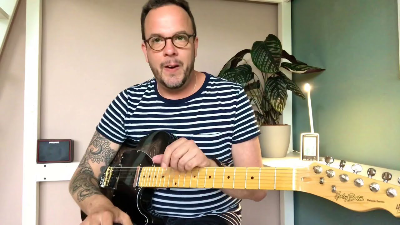 Harley Benton TE-70 Paisley Telecaster - review/demo