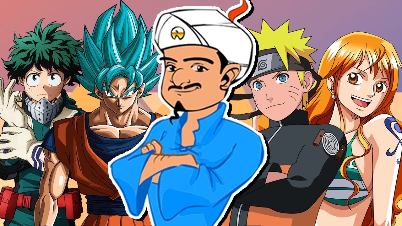 SERÁ QUE O AKINATOR ADIVINHA PERSONAGENS DE ANIME? (GOKU, NARUTO, ETC...)