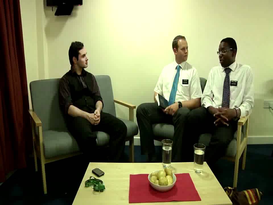 James P Mahon Interviews, Mormon Interview Beginning