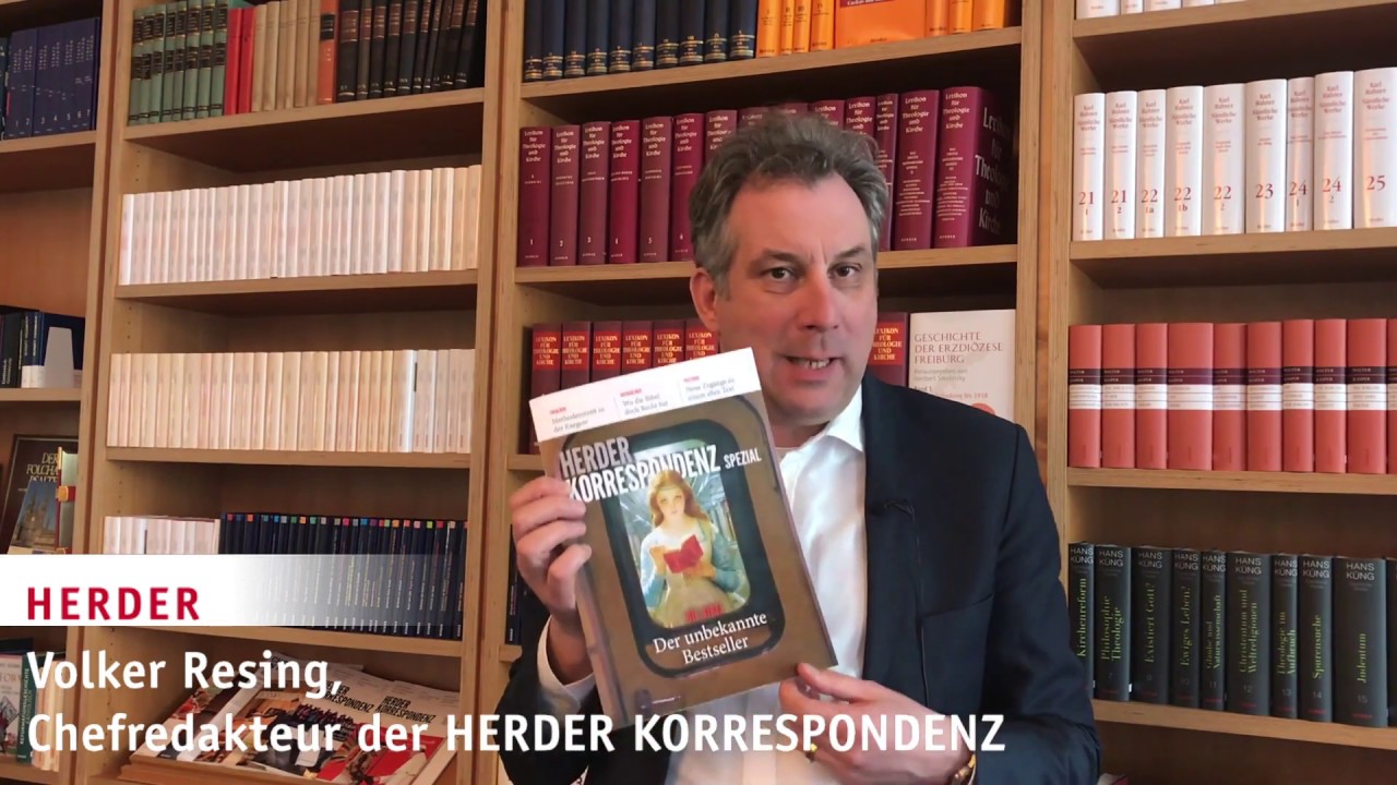 Chefredakteur Volker Resing &uuml;ber das Herder Korrespondenz Spezial 