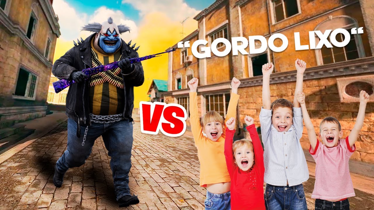 GORDÃO trem bala educando crianças TÓXICAS em rebirth island
