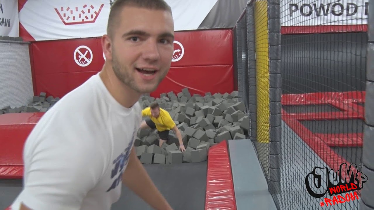 HandStand i Double Front Flip * CHALLENGE * W parku trampolin