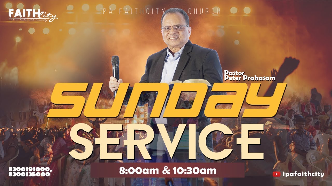 Sunday Service | Feb, 8, 2026 | Pr. Peter Prakasam | IPA Faithcity church | Kovaipudur