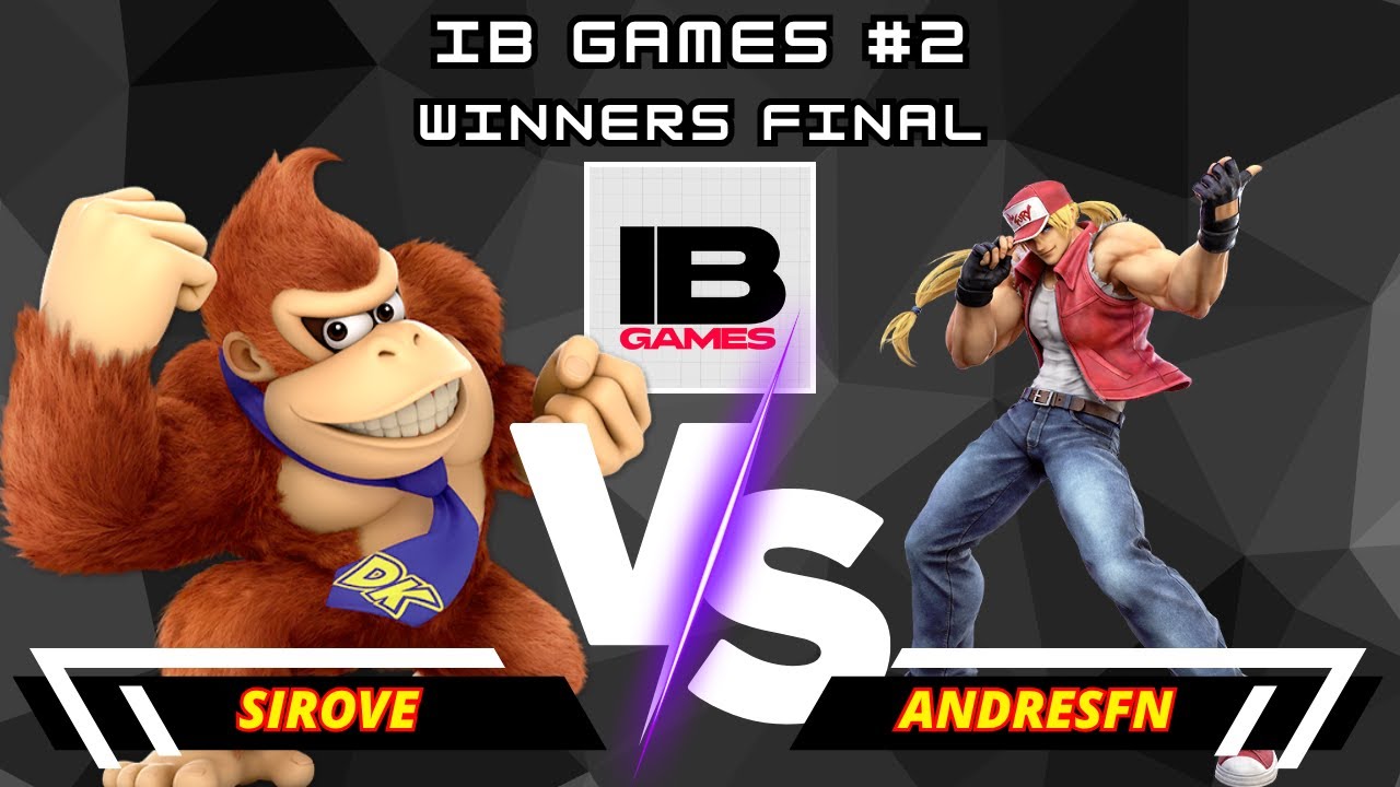 Sirove (Donkey Kong) Vs. AndresFn (Terry) | IB Games #2 | Winners Final | SSBU