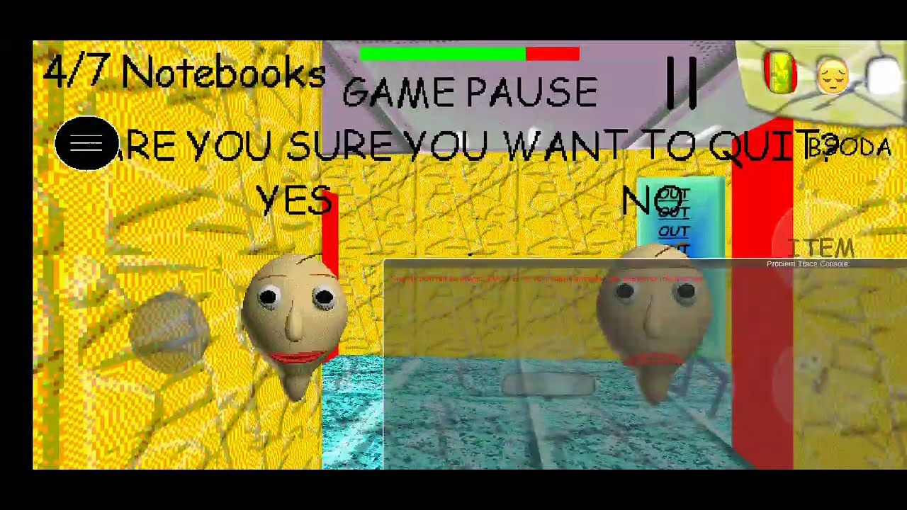 Spobgebob Very Weird Shouse V1.4.3 NSPC Gameplay (Baldi's Basics Mod)
