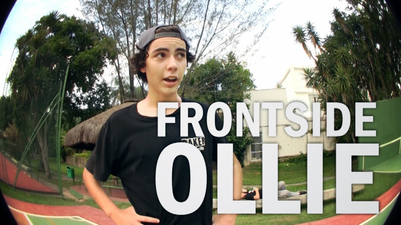 Como Mandar - FRONTSIDE OLLIE - SkatistaBR