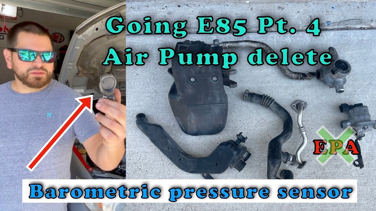 Airpump Delete and Barometric Pressure Sensor cutout on a Subaru STi
