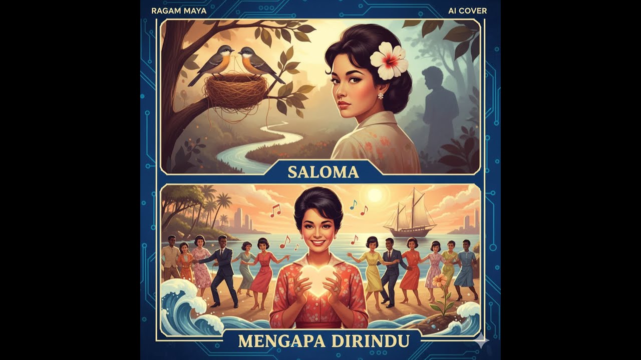 Saloma - Mengapa Dirindu (AI Clear-Voice Remaster) | Klasik Malaya | Ragam Maya