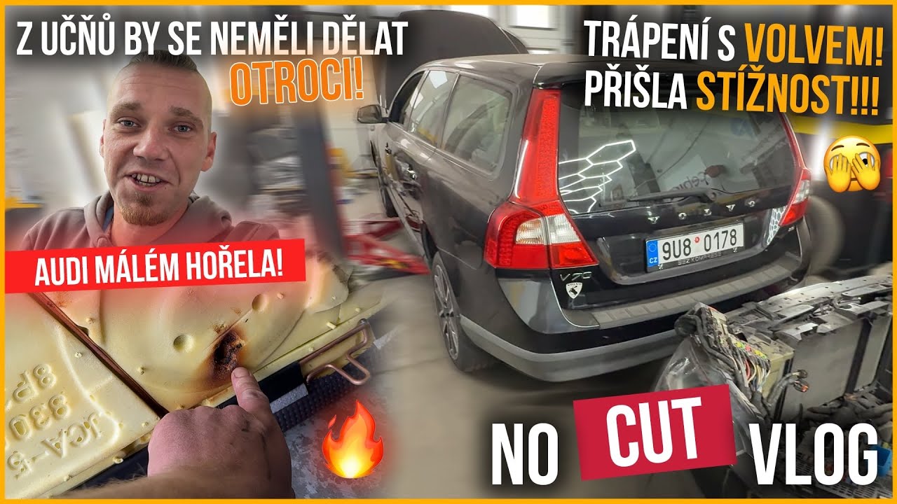 Máme 2 Nové Tváře 🔧 Z Učňů se nedělají otroci! 🔧 Stížnost na délku opravy vozu.  NCV Vlog díl 16.
