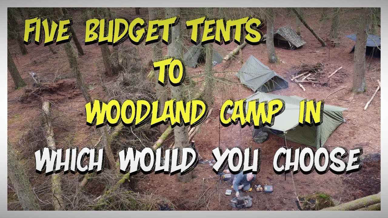 Ultimate Woodland Wild Camping: Top 5 Tents & Shelters | Polish, Dutch, French Delights Await