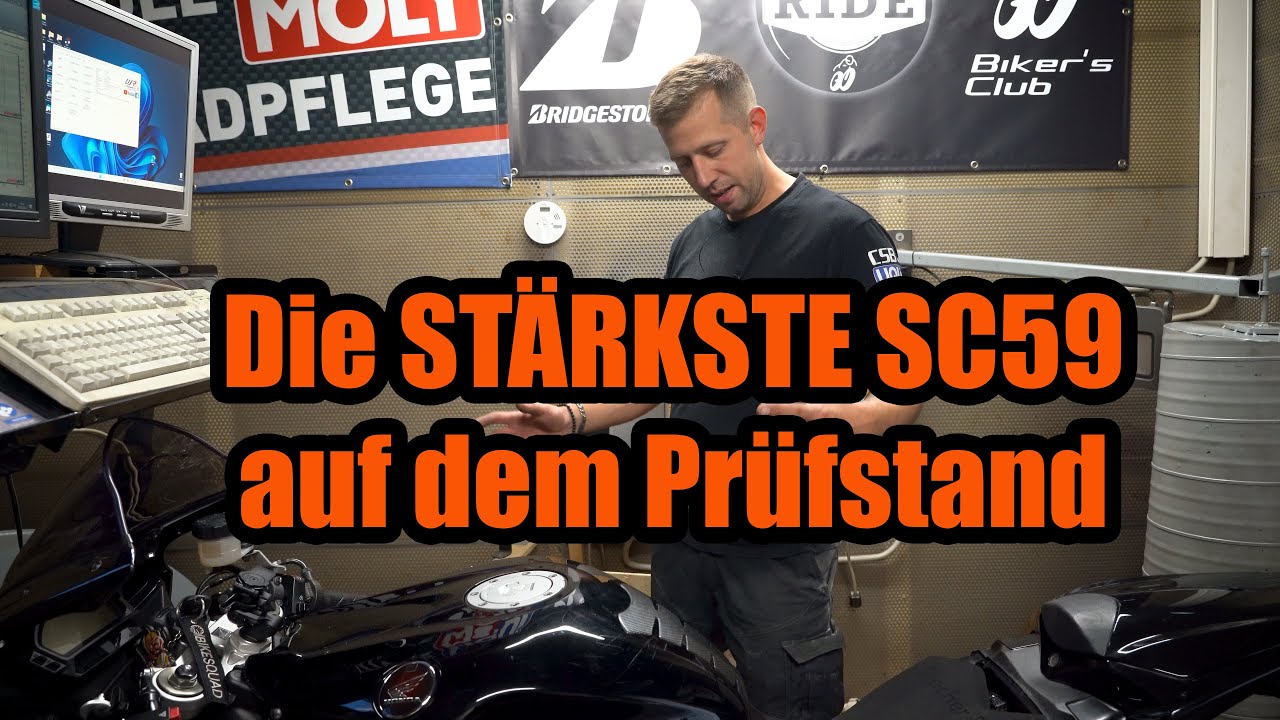 Die STÄRKSTE Honda SC59, die wir je gemessen haben!