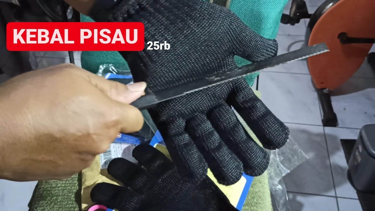 Sarung Tangan Anti Pisau Tajam Potong Begal - Anti Cut Glove