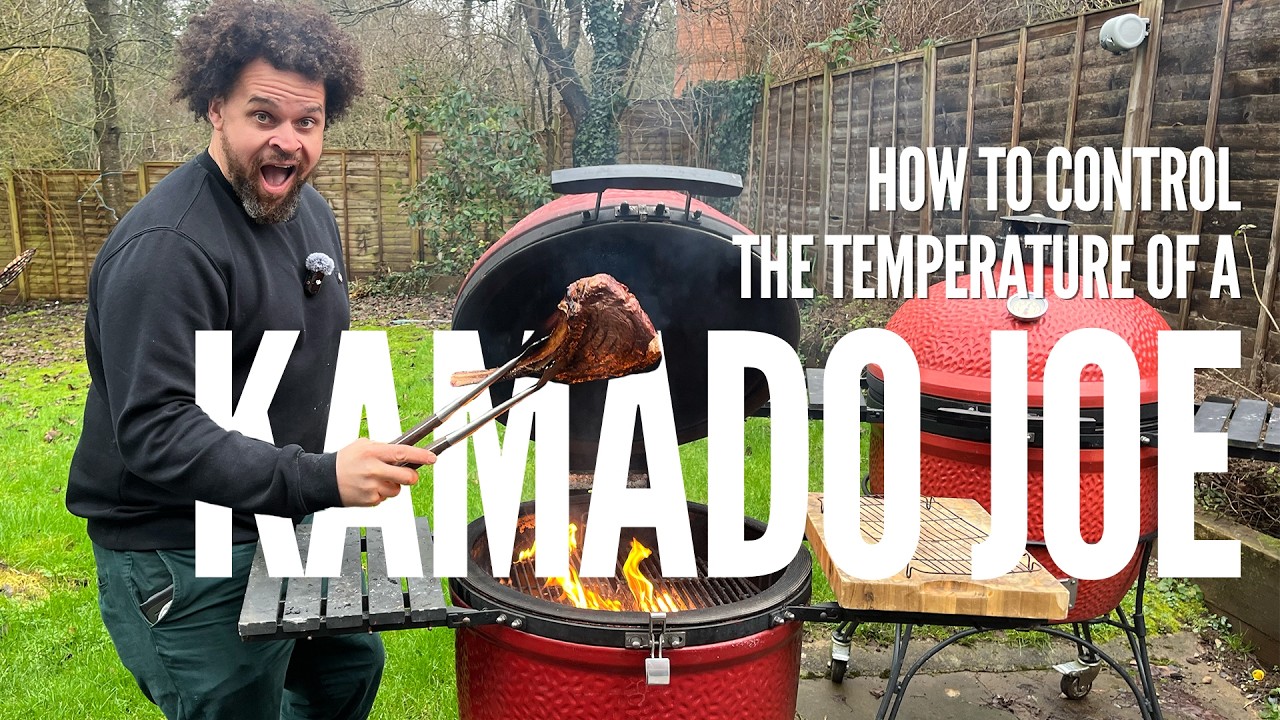How to control the temperature of a Kamado Joe - Low n slow to searing hot, this covers the lot!