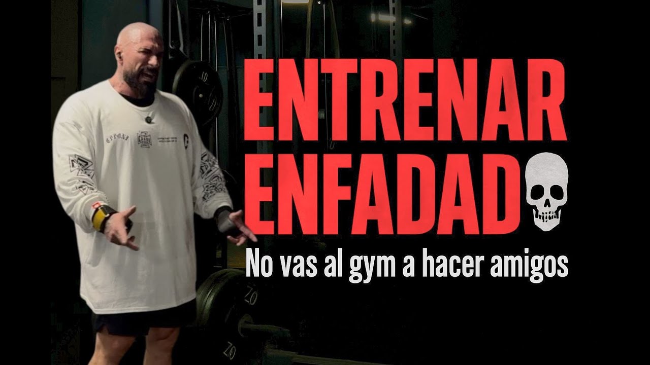 ENTRENAR ENFADADO 💀/ Entrenamiento completo y explicado