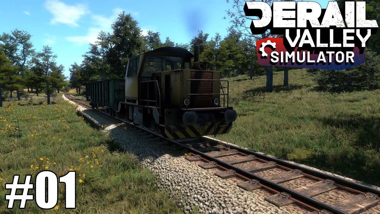Derail Valley | #01 | Ich versuche mich als Lokführer! [Realistisch|German]