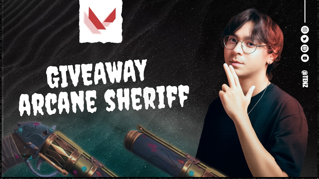 TenZ: Get your Arcane Sheriff right now! Streaming with subs in Valorant!