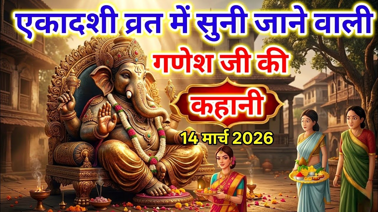 एकादशी व्रत में सुने-Ganesh Ji Ki Kahani-गणेश जी की कहानी-Ganesh Ji Ki Katha-गणेश जी की कथा