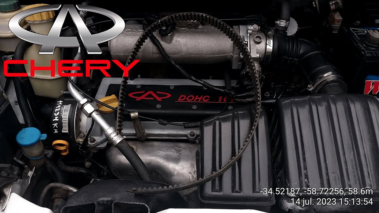 CHERY QQ 1.1 16V CORTO CORREA , DISTRIBUCION PASO A PASO . DOBLO VALVULAS? ARRANCO FALLANDO #chery