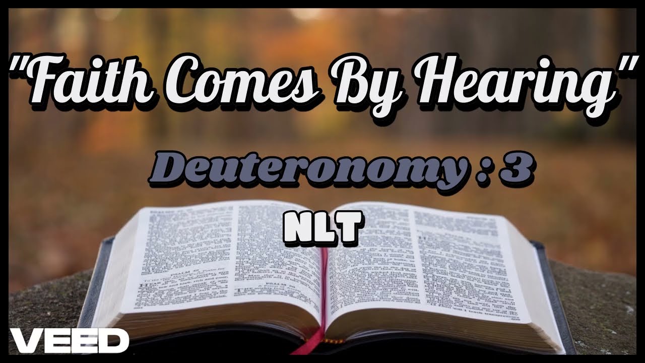 The Holy Bible - Audio Reading : DEUTERONOMY : 3 - New Living Translation (Paraphrase) - 21.1.26