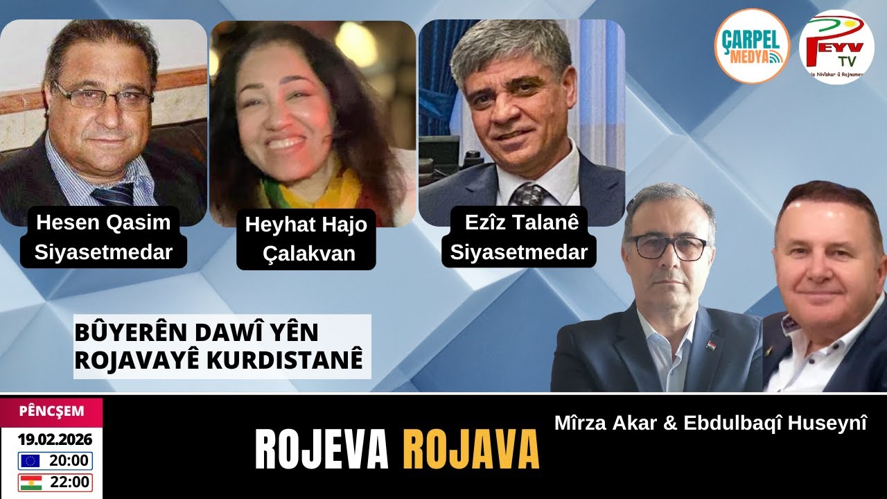 ROJEVA ROJAVA : BÛYERÊN DAWÎ YÊN ROJAVAYÊ KURDISTANÊ
