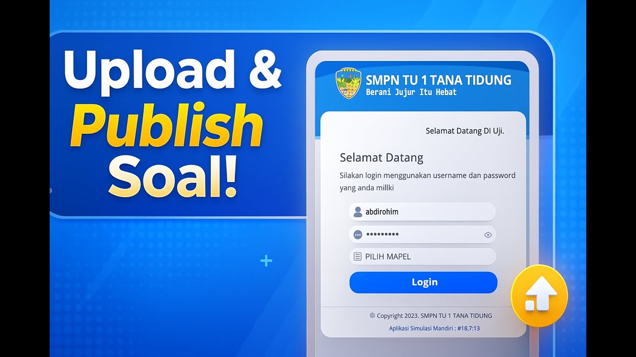 Cara Publish Soal di CBT AKM
