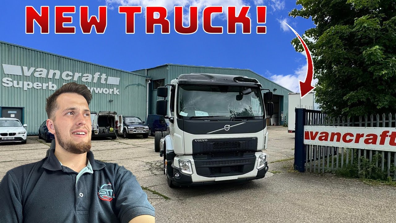 Delivering  Our BRAND NEW Removal Truck To Vancraft!
