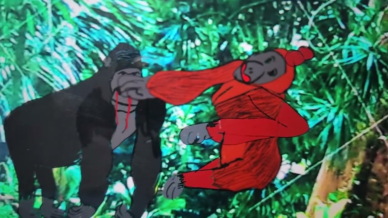 최강동물왕33화 마운틴고릴라vs오랑우탄 스페셜배틀