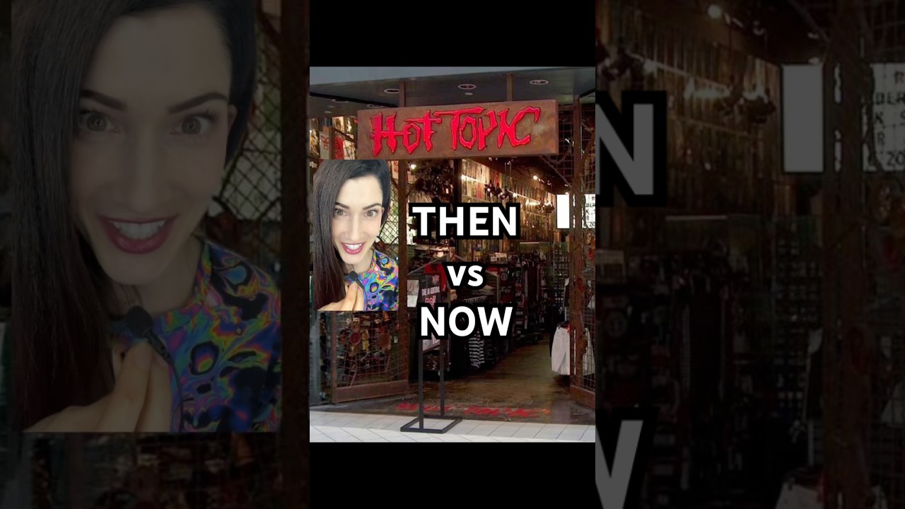 Hot Topic THEN vs NOW | #90s #nostalgia
