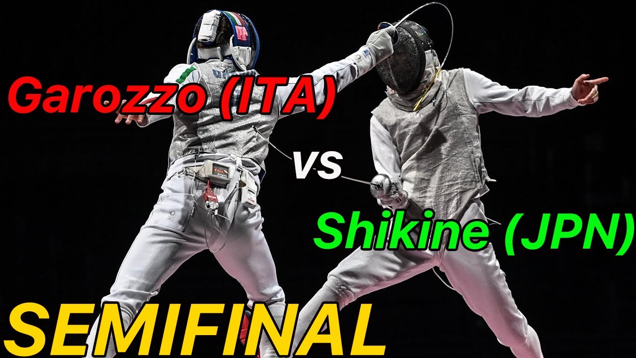 Tokyo 2021 [Semifinal] Garozzo (ITA) v Shikine (JPN) | Olympic Fencing | Men's Foil Highlight