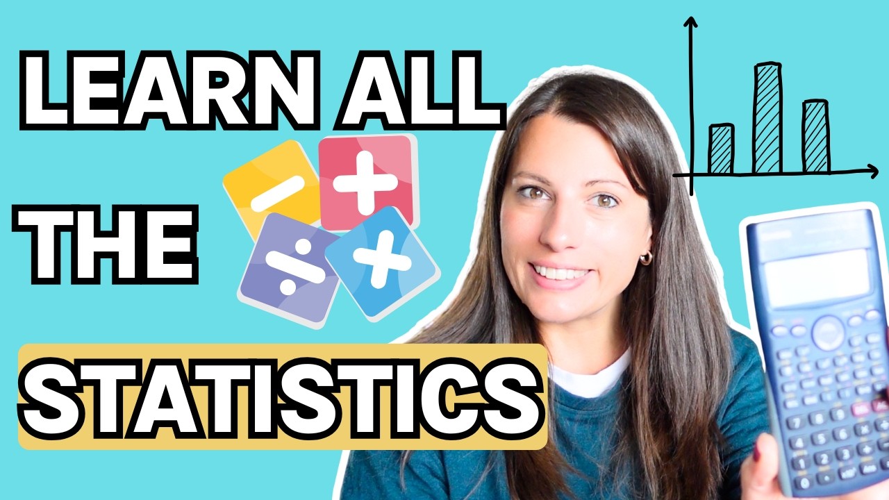 A-level Biology Every Statistic | Chi-squared, T Test, Correlation coefficient, Standard Deviation