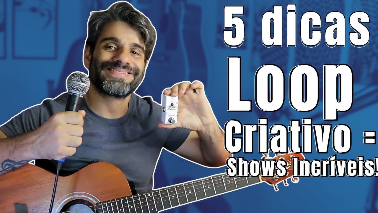 5 Maneiras Criativas de Usar o Pedal de Loop e Transformar Seu Som ao Vivo!
