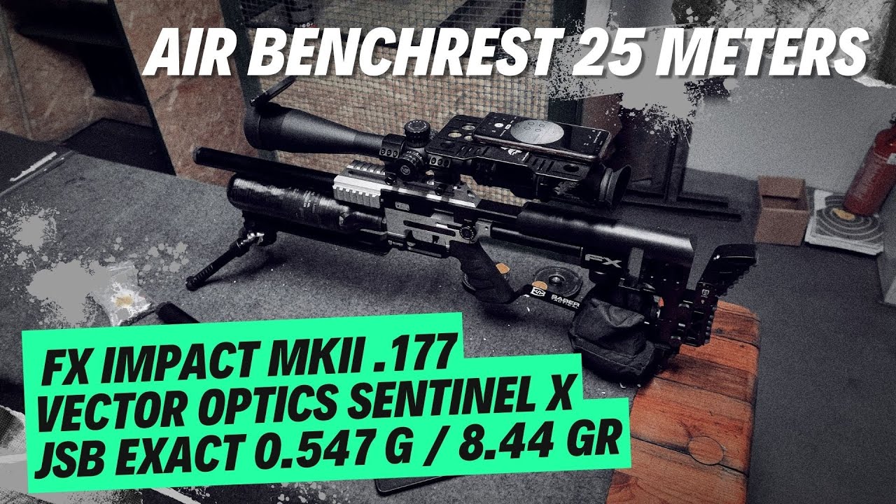 FX Impact MK II .177 Sentinel X - Benchrest 25 meters