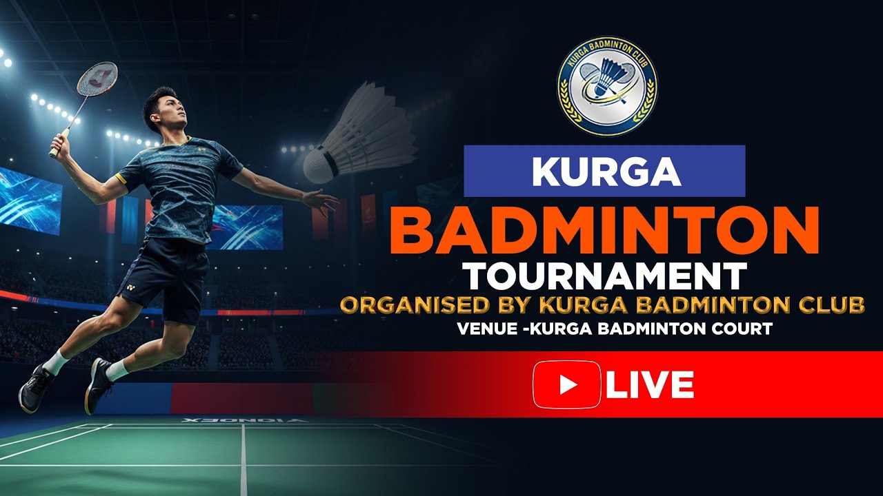 🔴LIVE:-FIRE OFFICE(LEPHRIPADA)& TEAM VS SARGAM &TEAM // KURGA BADMINTON TOURNAMENT