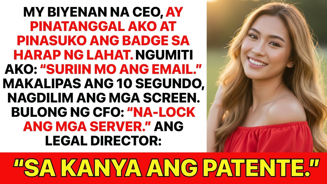 Tumango akong ‘Salamat’, saka ipinagbili ang ₱560B patent sa karibal 2 araw matapos tanggalin ng CEO