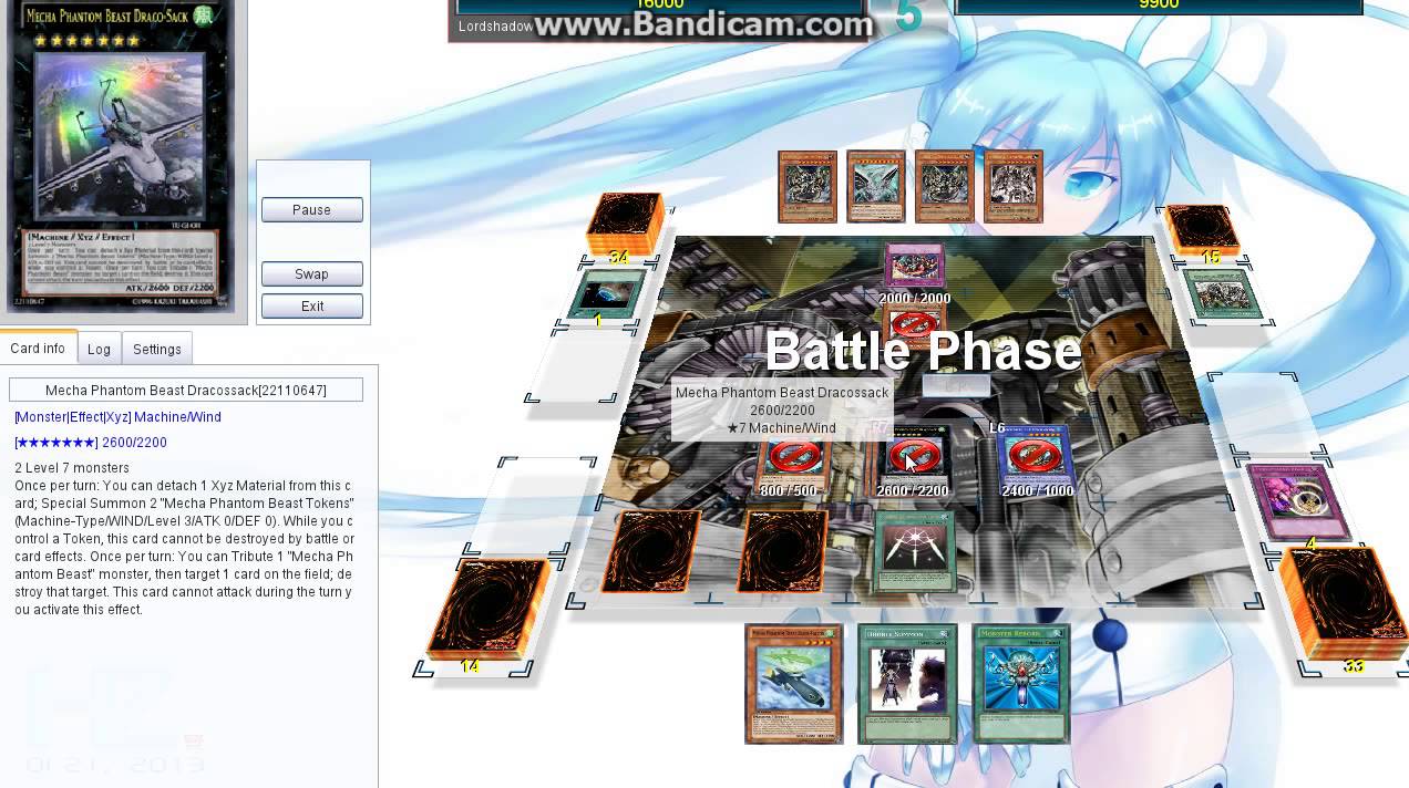 YGOPro! Devpro: Yu-Gi-Oh! Gishki and Mecha Phantoms vs Malefic and Ancient Gear