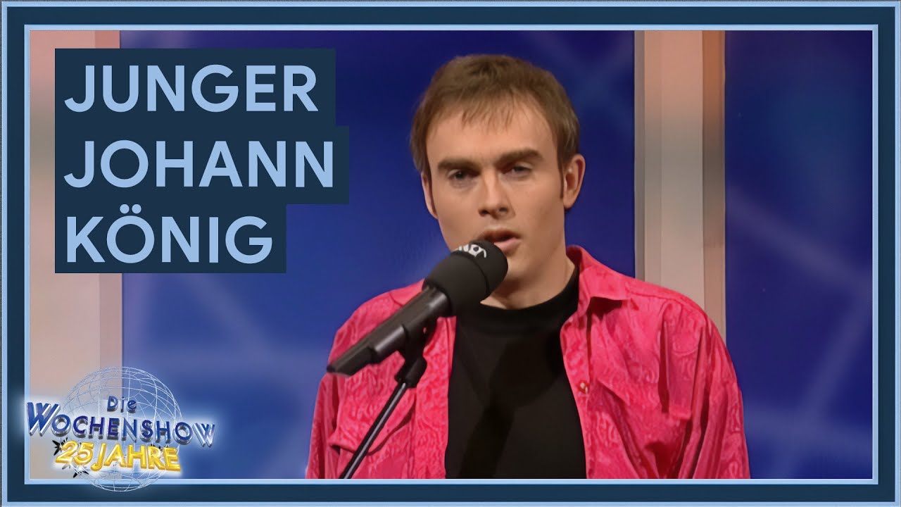 Johann König in jungen Jahren | Wochenshow