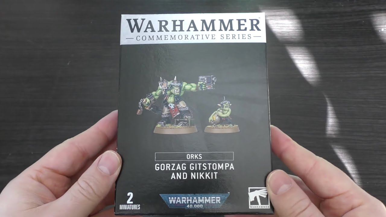 Gorzag Gitstompa & Nikkit - Unboxing (WH40K)
