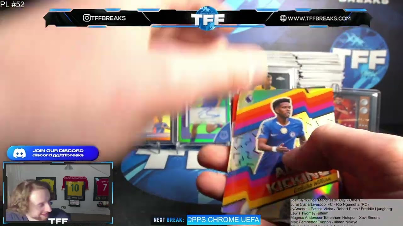 2026 Topps Chrome Premier League EPL Soccer Hobby 12-Box Case PYT/PYP #52