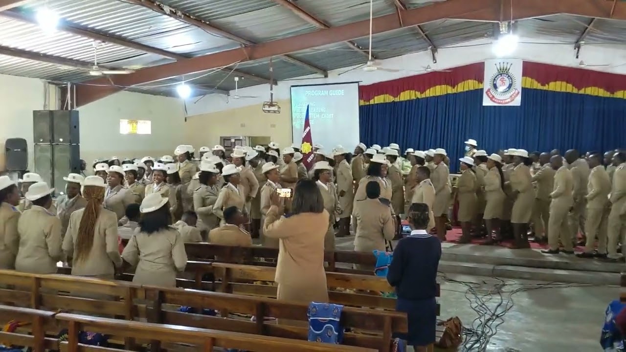 nalisala: salvation army Zambia Territorial Youth Songsters
