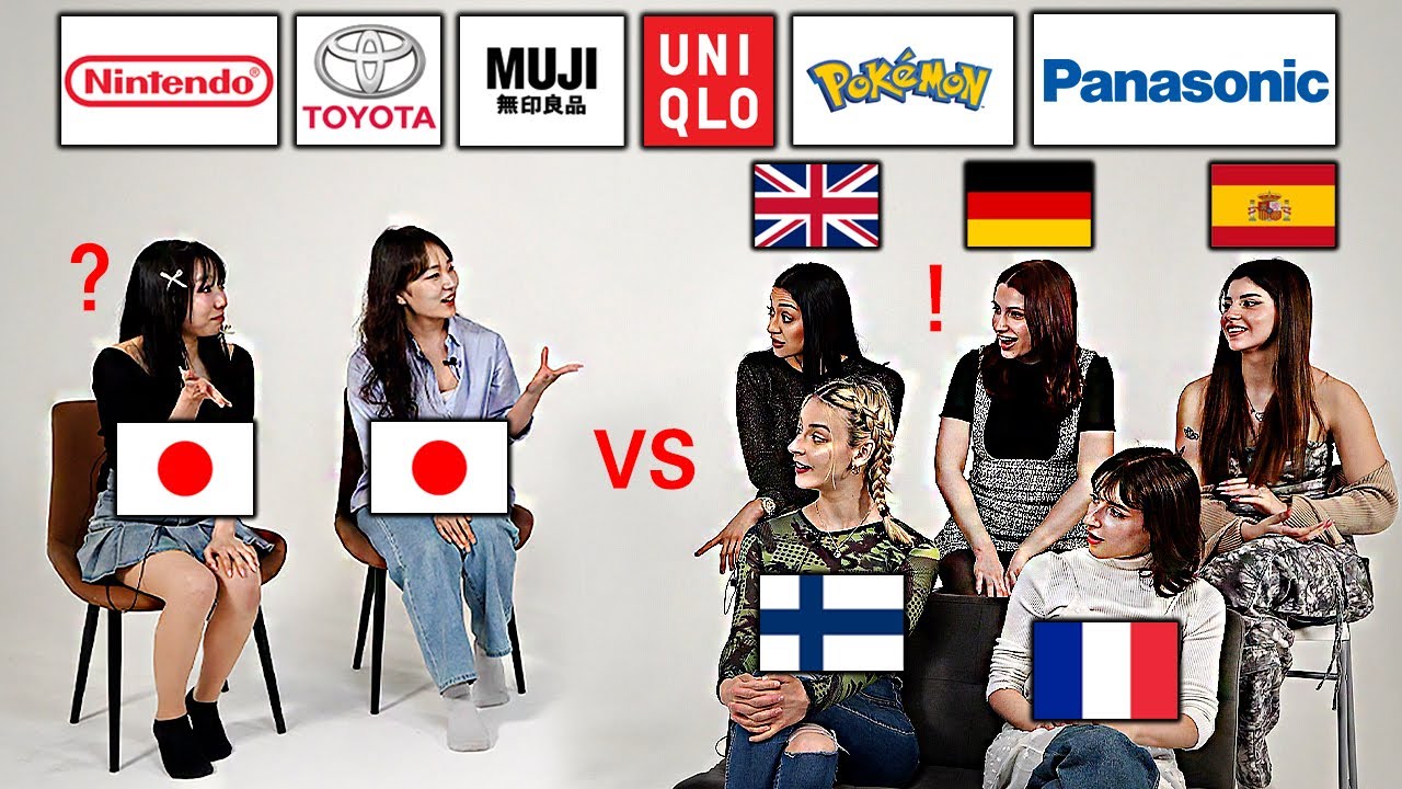 European Don't Know How to Pronounce Japanese Brand Names!!