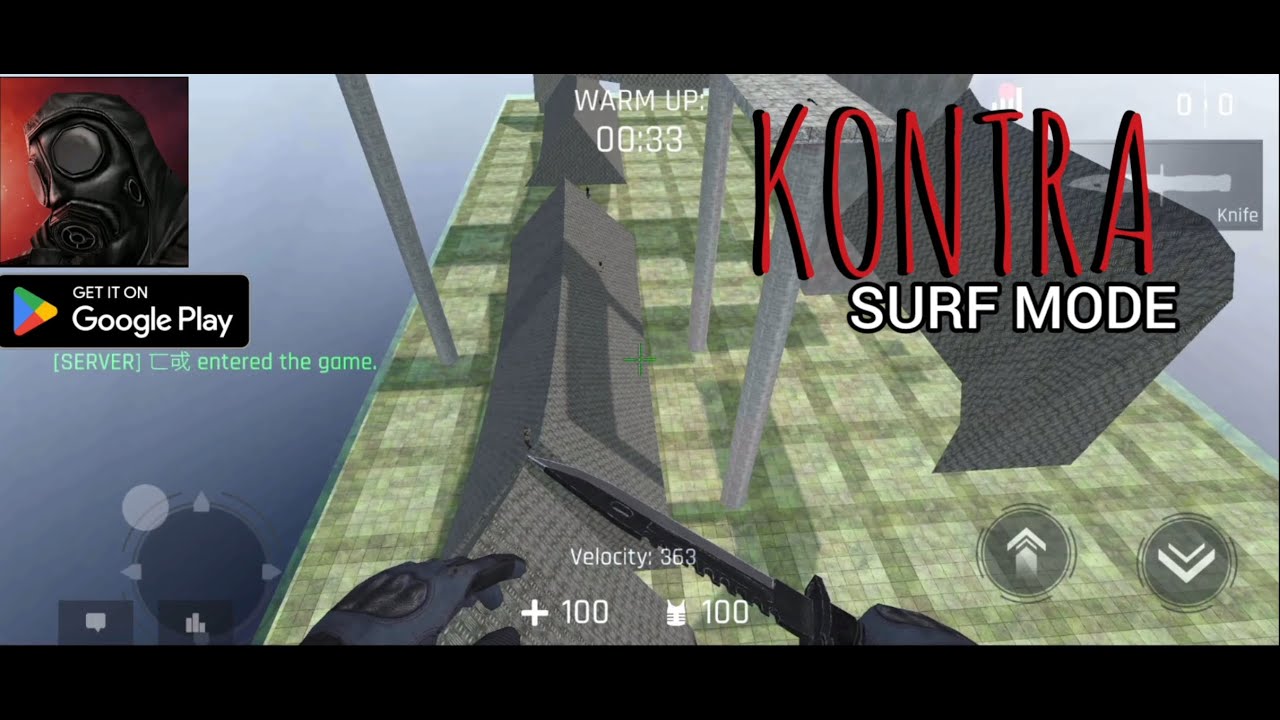 Kontra Multiplayer Fps - Surf Mode gameplay Part -9 ( Android, ios )