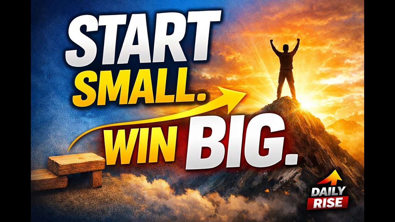 Small Steps, Massive Results — The Secret to Consistency