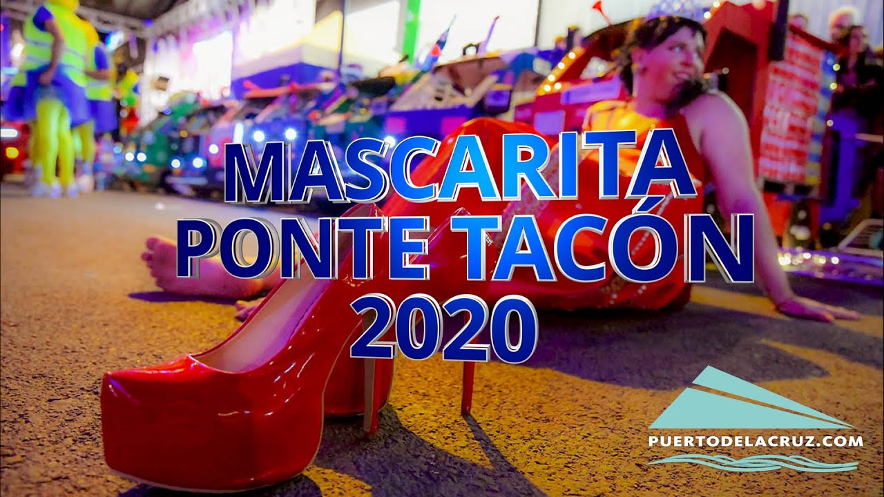 Mascarita Ponte Tacón | Carnaval del Puerto de la Cruz 2020