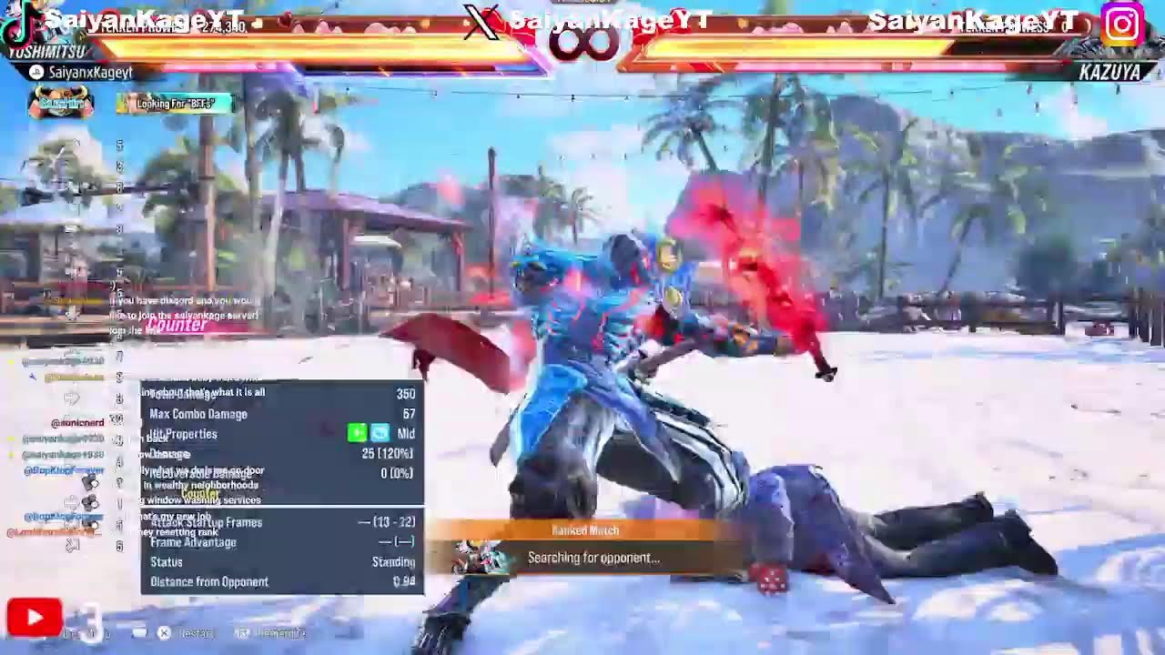🔴Live! (900 SUBS) What If I Play Yoshimutsu And Lab him In Tekken 8!