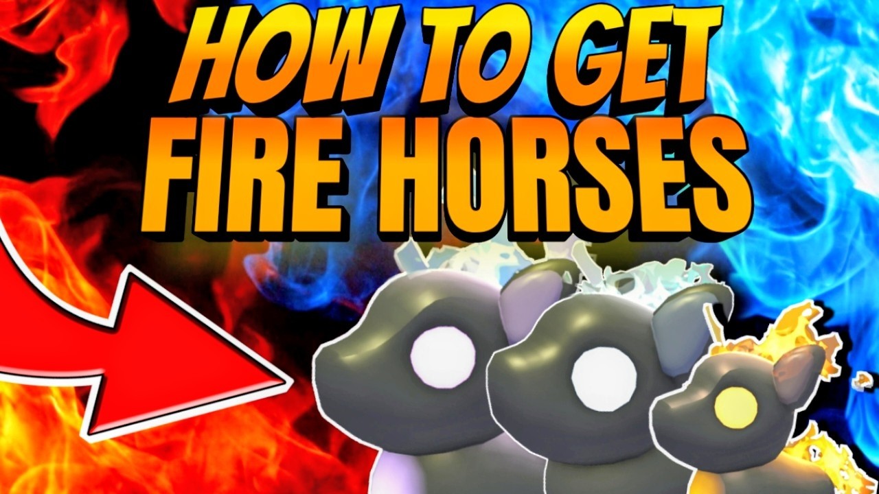 HOW TO GET FIRE HORSES 🔥FAST🔥 IN ADOPT ME! LUNAR NEW YEAR UPDATE EVENT !