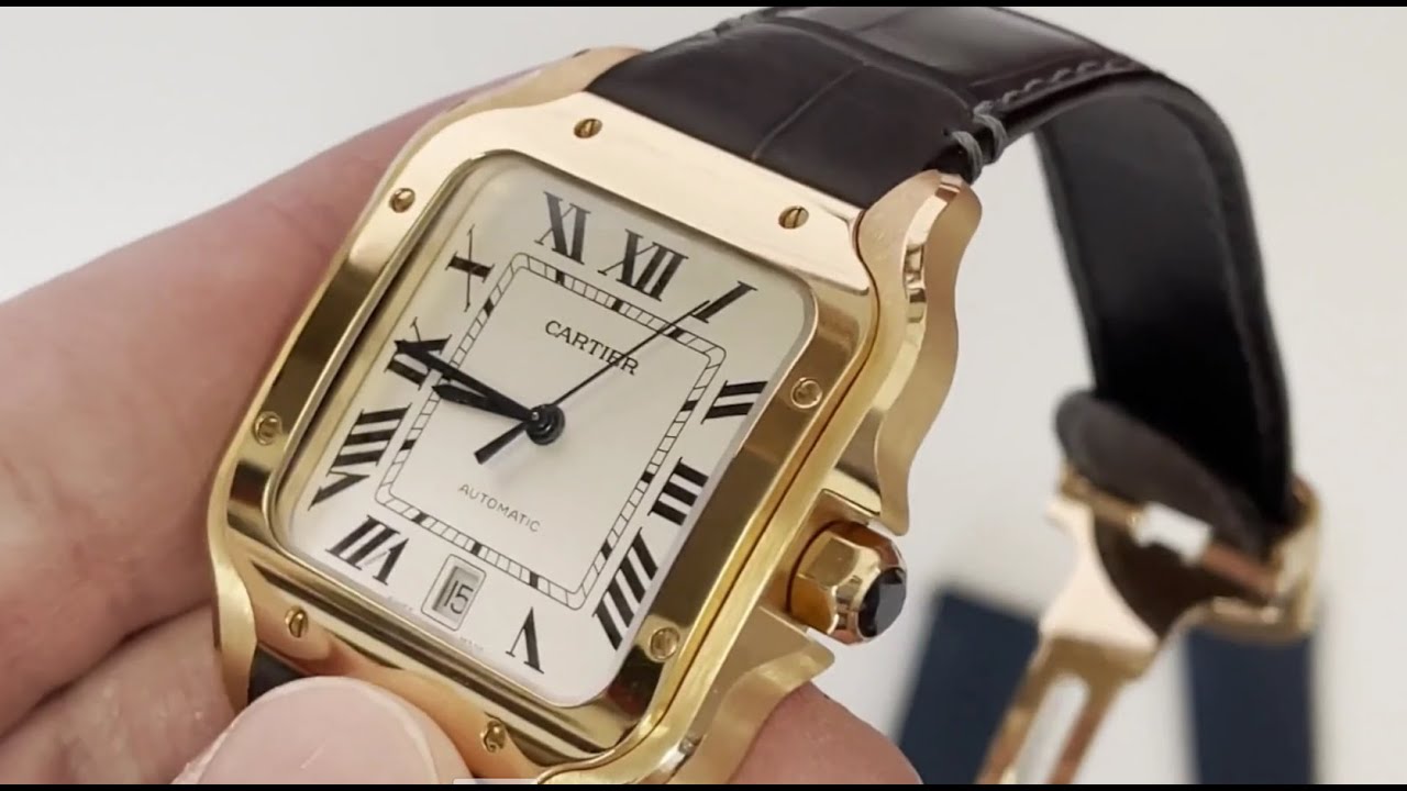 Cartier Santos De Cartier Collection WGSA0011 Rose Gold